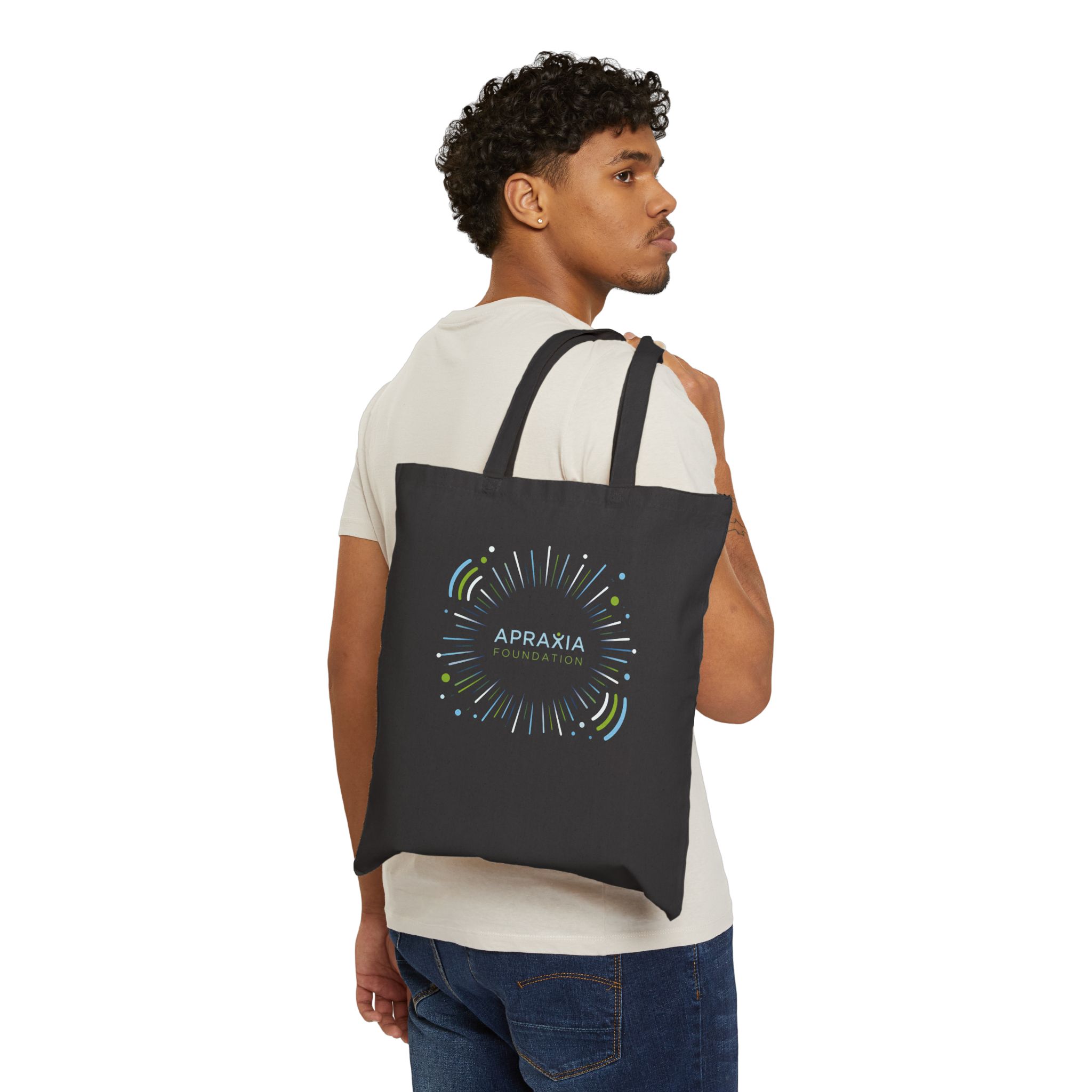 Tote Bag — Apraxia Foundation Logo Canvas Tote (Awareness & Support) - Image 3